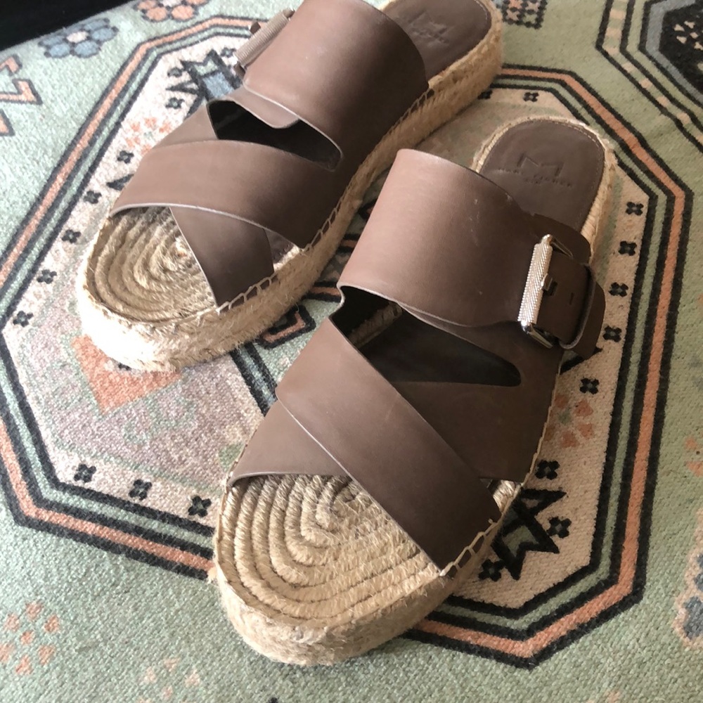 LAST DAY!!! Marc Fisher Vanita Espadrilles Flatform Sandals